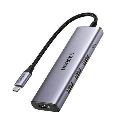 Picture of UGREEN Revodok 5-in-1 Type-C Hub | 4K HDMI | Type-C | USB3.0