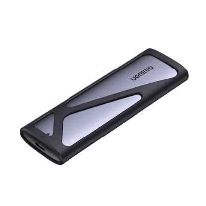 Picture of UGREEN CM400-90264 M.2 NVME/SATA SSD Enclosure (10Gbps) - Silver