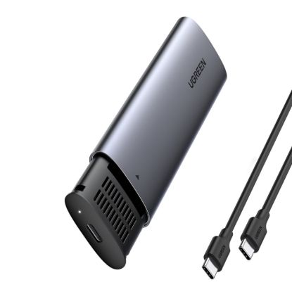 Picture of UGREEN CM400-10902 Type-C to M.2 M-KEY PCIe NVMe SSD Enclosure