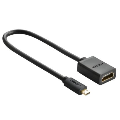 Picture of UGREEN 20134-20134 Micro HDMI Male to HDMI Female Adapter - Black