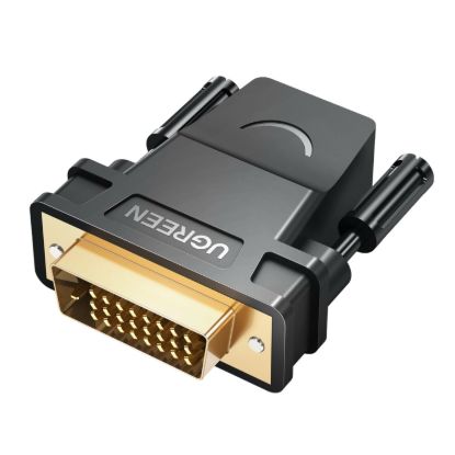 Picture of UGREEN 20124-20124 DVI (24+1) Male to HDMI Female Adapter - Black