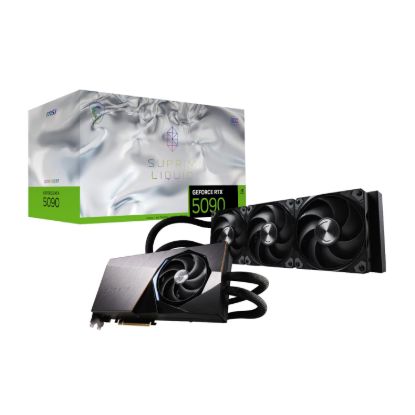 Picture of MSI GeForce RTX 5090 SUPRIM LIQUID SOC 32GB Graphics Card