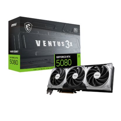Picture of MSI GeForce RTX 5080 VENTUS 3X OC 16G Graphics Card