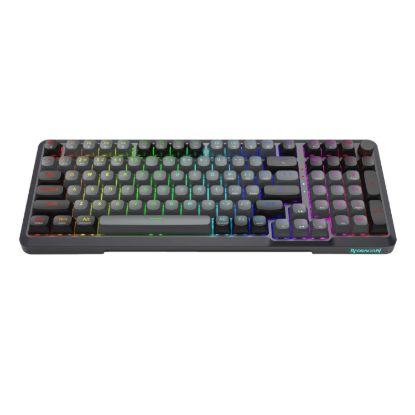 Picture of Redragon BREAGI PRO K688 98+1 Gasket Wireless Mechanical Keyboard (Triple Mode, RGB, Hot-Swappable, Cream Linear Switches)