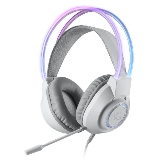 Picture of Redragon SCREAM Over-Ear RGB Gaming Headset - White