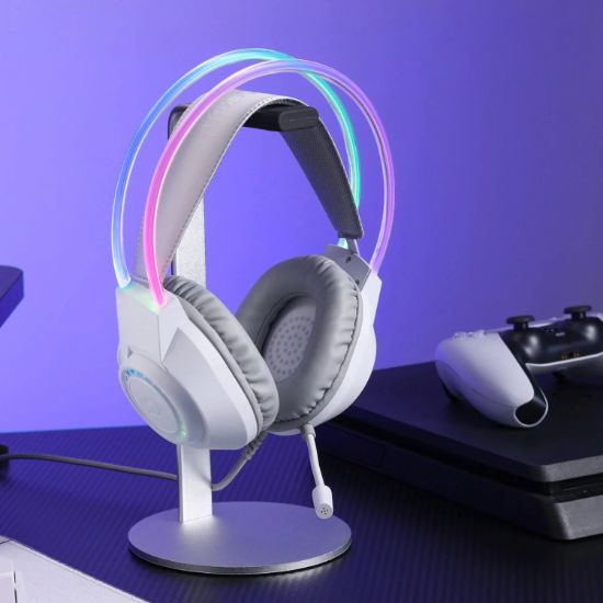 Picture of Redragon SCREAM Over-Ear RGB Gaming Headset - White