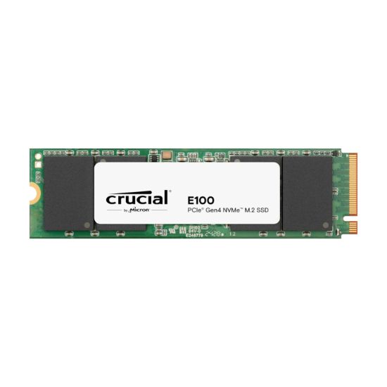 Picture of Crucial E100 480GB PCIe Gen4 2280 NVMe M.2 SSD