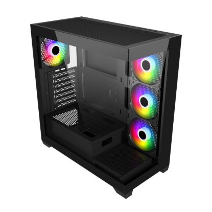 Picture of FSP M340 ARGB ATX Gaming Chassis - Black