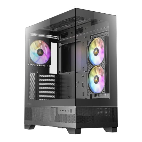 Picture of Antec CX700 ARGB ATX | Micro-ATX | ITX ARGB Mid-Tower Gaming Chassis - Black