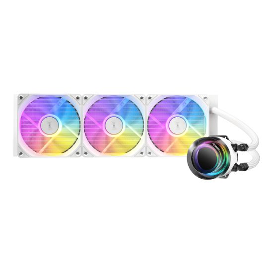 Picture of Antec VORTEX LUM 360 ARGB AIO CPU Liquid Cooler - White