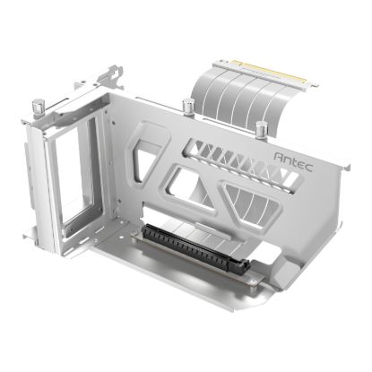 Picture of Antec Vertical GPU Bracket with PCIE 4.0 Riser Cable ( Shift White )