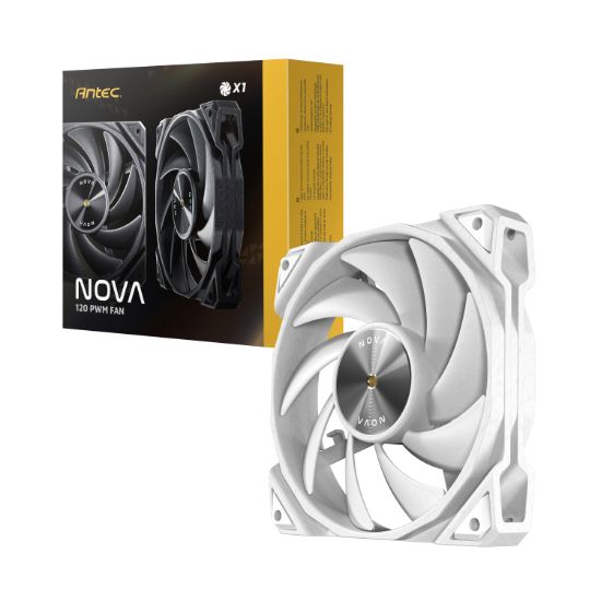 Picture of Antec NOVA PWM 120mm Case Fan White