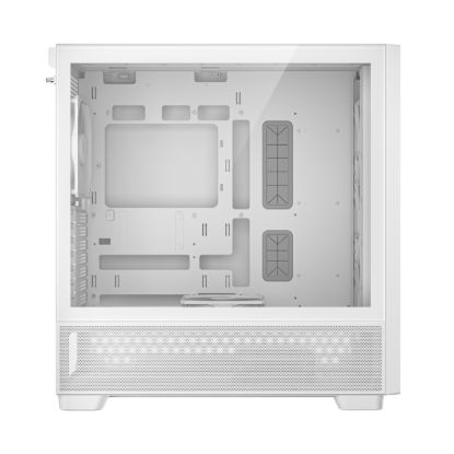 Picture of Antec FLUX Mid-Tower E-ATX Gaming Chassis Wood Front Panel - White