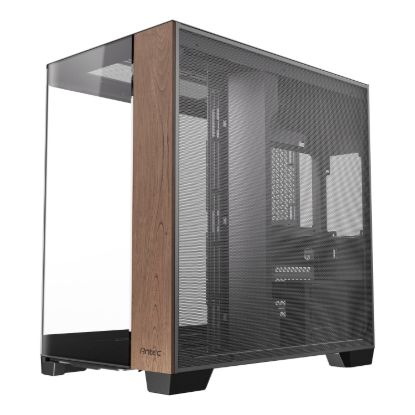 Picture of Antec C8 Curved Wood E-ATX | ATX | Micro-ATX | ITX Dual Chamber Gaming Chassis - Black