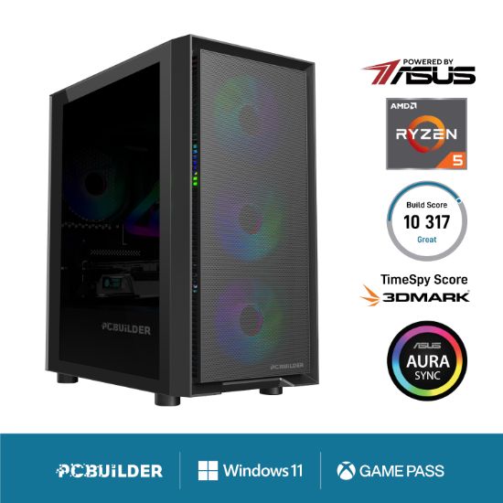 Picture of PCBuilder Ryzen 5 5600XT PATHFINDER Windows 11 Gaming PC