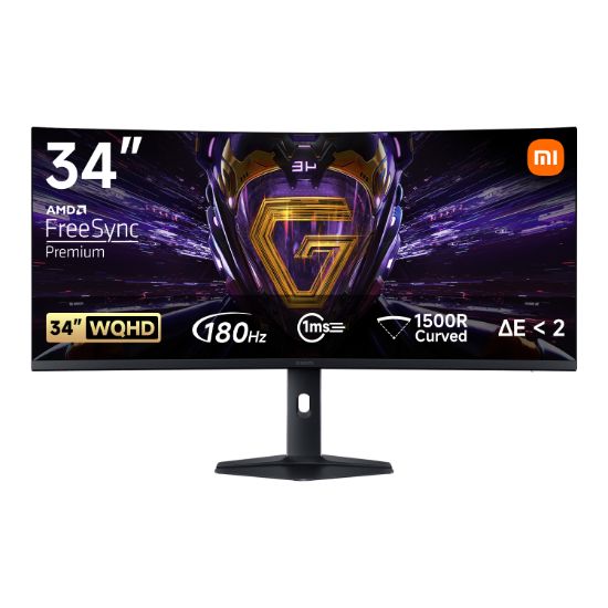 Picture of Xiaomi G34WQi 34" 1440p UltraWide VA Curved Gaming Monitor (180Hz, 1ms)