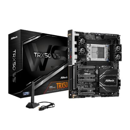 Picture of ASRock TRX50 WS AMD TR5 EATX Gaming Motherboard