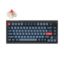 Picture of Keychron V1 Max QMK/VIA Wireless Custom Mechanical Keyboard | RED Switches - Black