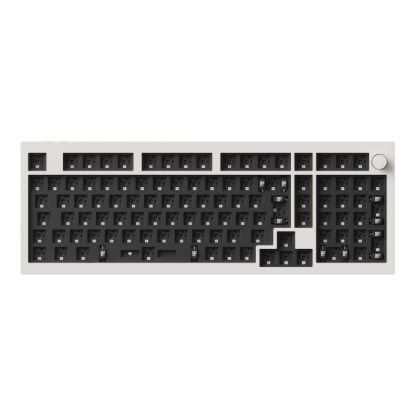 Picture of Keychron Q5M-P1 QMK/VIA Wireless Custom Keyboard - Shell White