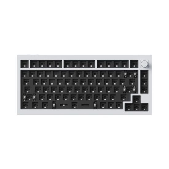 Picture of Keychron Q1H-P1 QMK Wireless Custom Keyboard - White