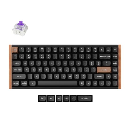 Picture of Keychron K2 HE Wireless Special Edition Magnetic Custom Keyboard | NEBULA Switch – Black