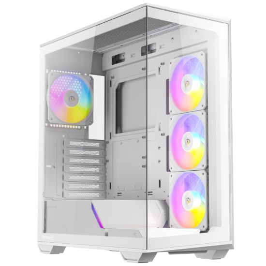 Picture of Antec C3 ARGB ATX | Micro-ATX | ITX ARGB Mid-Tower Gaming Chassis – White