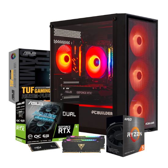 Picture of PCBuilder Ryzen 5 5600XT SENTINEL Windows 11 Gaming PC