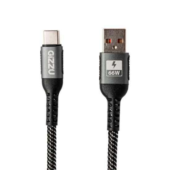 Picture of GIZZU 66W 480Mbps USB to Type-C 2m Cable