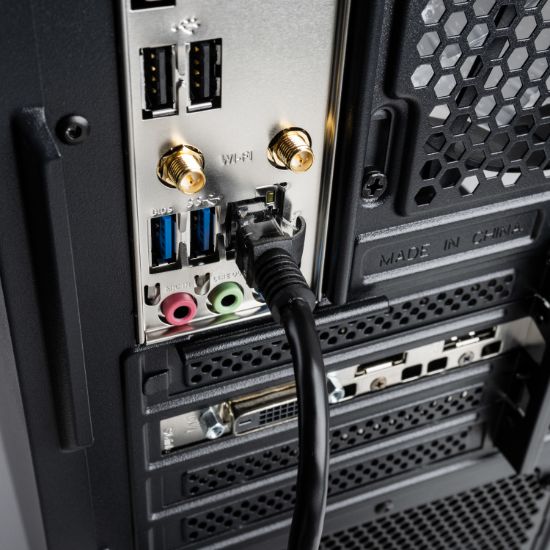 Picture of Gizzu Cat6 UTP Fly Lead Ethernet Network Cable 3m – Black