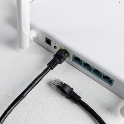 Picture of Gizzu Cat6 UTP Fly Lead Ethernet Network Cable 1m – Black