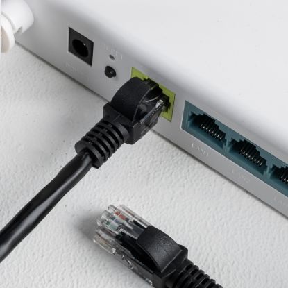 Picture of Gizzu Cat6 UTP Fly Lead Ethernet Network Cable 50cm – Black