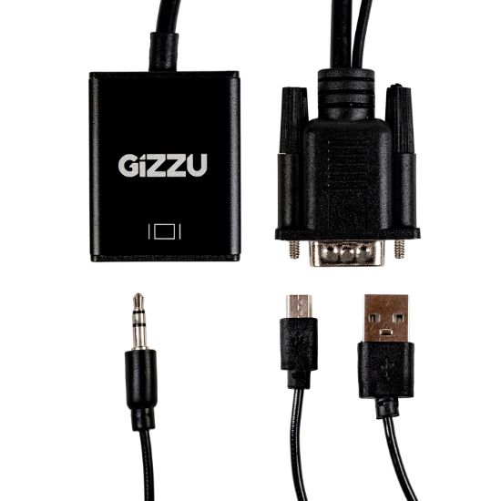 Picture of Gizzu 1080P VGA to HDMI Adapter with Audio