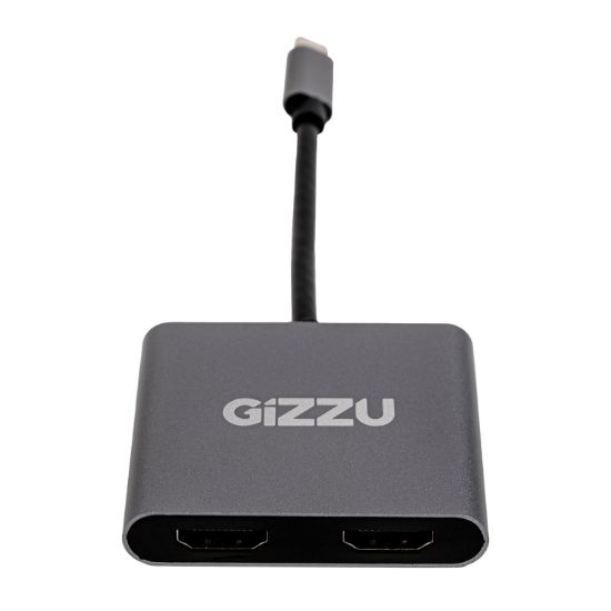 Picture of Gizzu 4-in-1 Type-C to Dual HDMI Hub
