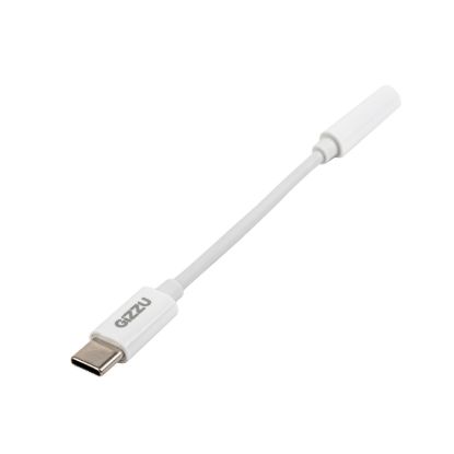 Picture of Gizzu USB Type-C to 3.5mm AUX Audio Adapter - White
