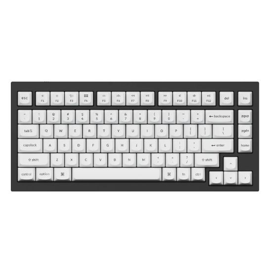 Picture of Keychron Double Shot PBT OSA Full Keycap Set - Black/White