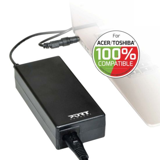 Picture of Port Connect 65W Notebook Adapter Acer and Toshiba