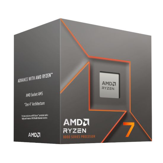 Picture of AMD RYZEN 7 8700F 8-Core 4.1GHZ AM5 CPU