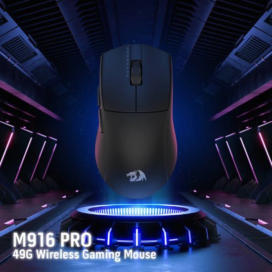 Picture of REDRAGON M916 PRO 4K 3-Mode Wireless Gaming Mouse - Black
