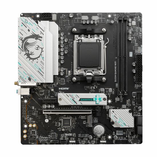 Picture of MSI B650M GAMING WIFI AMD AM5 mATX Gaming Motherboard