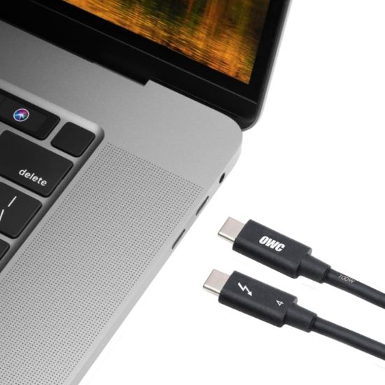 Picture of OWC Thunderbolt 3/4 2m Cable - Black