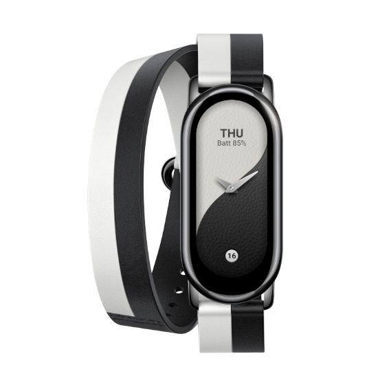 Picture of Xiaomi Smart Band 8 Double Wrap Strap - Black and white