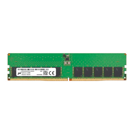 Picture of Micron MTC20C2085S1EC56BR 32GB 5600MHz DDR5 ECC CL46 UDIMM Memory