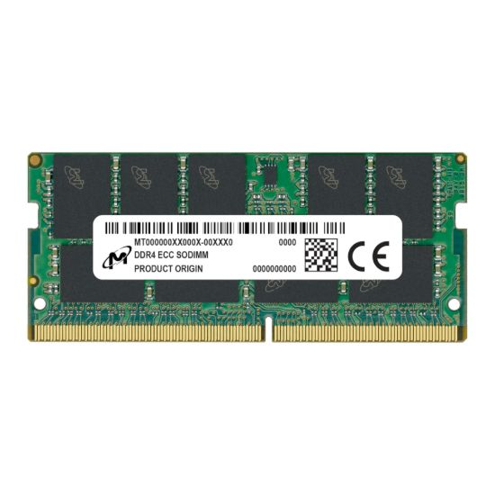Picture of Micron MTA9ASF2G72HZ-3G2R 16GB 3200MHz DDR4 ECC CL22 SODIMM Memory