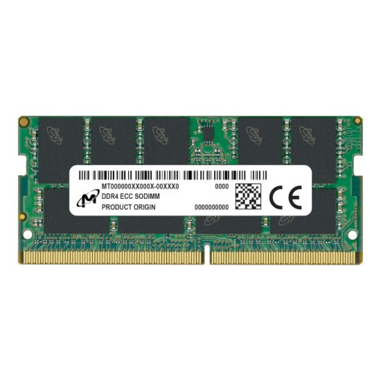 Picture of Micron MTA18ASF2G72HZ-3G2R1R 16GB 3200MHz DDR4 ECC CL22 SODIMM Memory