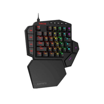 Picture of REDRAGON Diti Elite Pro One-Handed RGB Wireless Mechanical Gaming Keyboard - Black