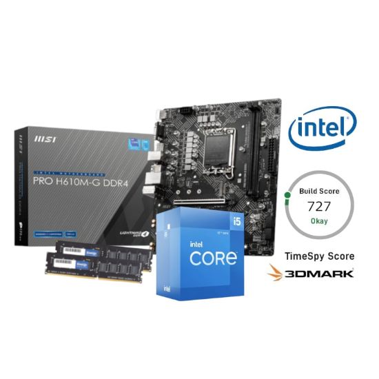 Picture of PCBuilder Intel Core i5-12400 LEVEL UP Core Upgrade Kit