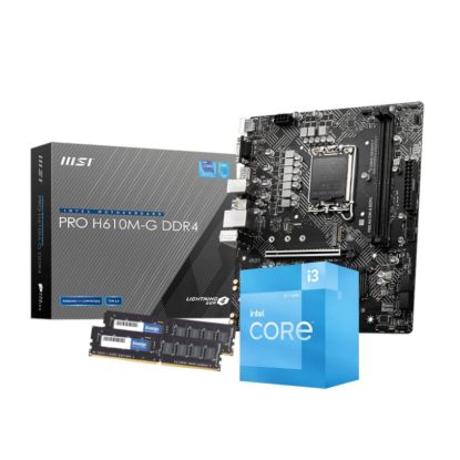 Picture of PCBuilder Intel Core i3-12100 LEVEL UP Core Upgrade Kit