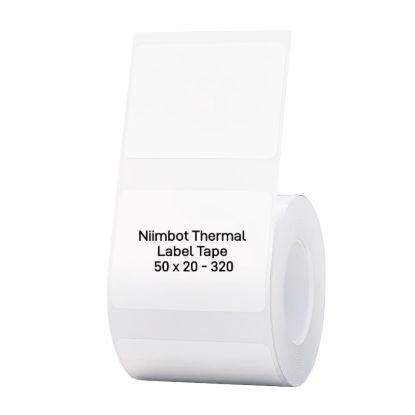 Picture of NIIMBOT B1/B21/B3S Thermal Label 50x20mm - 320 Labels Per Roll - White