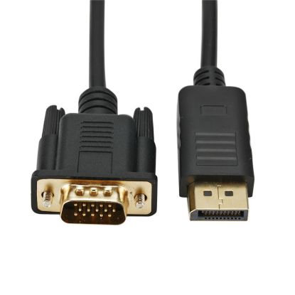 Picture of Gizzu 1080P DisplayPort to VGA Cable 1.8m Poly