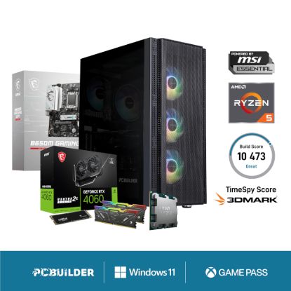 Picture of PCBuilder AMD Ryzen 5 7600 SPECIALIST Windows 11 Gaming PC